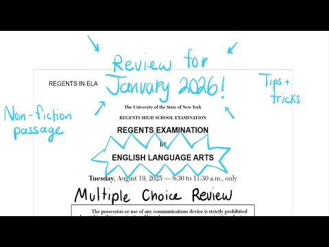 [NEW] August 2025 English Language Arts (ELA) Regents Review (Part 1, Passage C, NON FICTION)