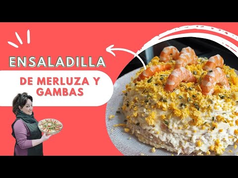 Ensaladilla de Merluza y Gambas