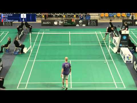 Emil Holst vs Lucas Claerbout (MS, R16) - Orleans Intl. 2016