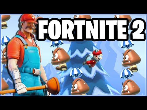 FORTNITE 2 Only It's A ROUGH Mario Maker Level