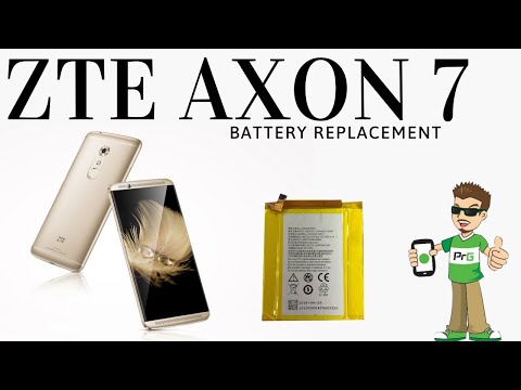 How to open ZTE Axon 7 - Battery Replacement