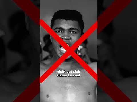 Muhammad Ali warf seine Gold Medallie in einen Fluss!