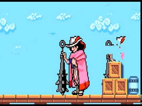 Sprite animation test (Risky Boots vs Alivida)