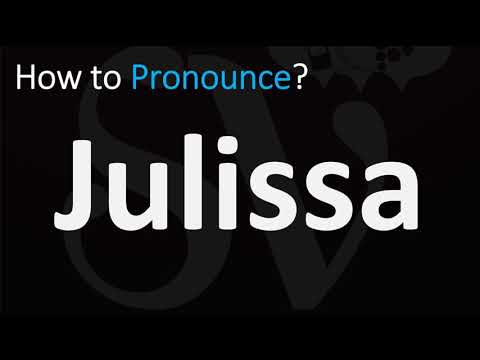 How to Pronounce Julissa? (CORRECTLY)