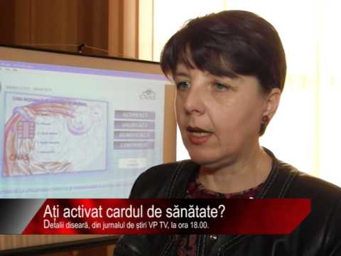 Diseară la știri VP TV: Ați activat cardul de sănătate?