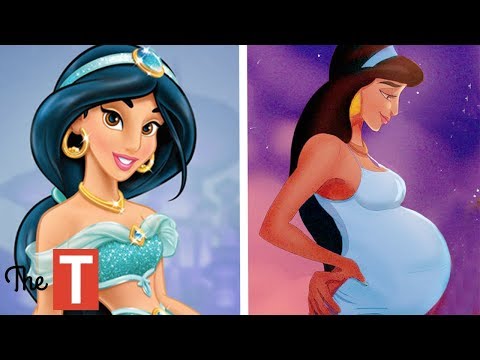 10 Disney Princesses Reimagined As PARENTS (Elsa, Jasmine, Pocahontas)