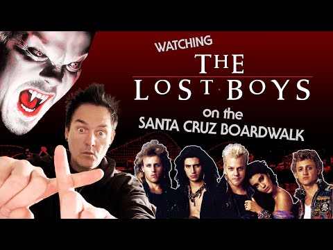 The Lost Boys Movie Screening on the beach in the REAL Santa Carla, Santa Cruz CA - Filming Location