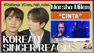 Download lagu Korean singers Reacts Cinta Marsha Milan by Hoondo... mp3
