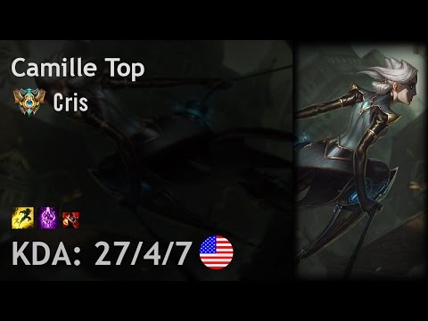 Camille Top vs Kled - Cris - NA Challenger Patch 7.4