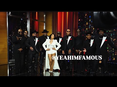 Toni Braxton New Edition & Boyz II Men perform on Good Morning America for the New Edition Way Tour