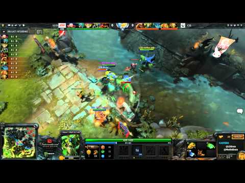 LGD vs CIS TI4 Chinese Qual Grand Final Game 1 First Blood