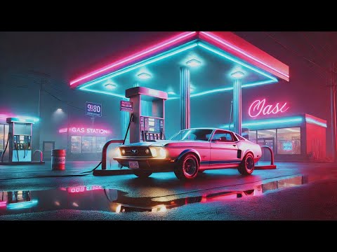 Gas Station 80s - Synthwave | Retrowave | Cyberpunk [SUPERWAVE]