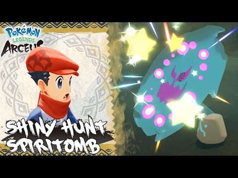 3 Methods To Get Shiny & Alpha Spiritomb In Pokemon Legends Arceus (Shiny Hunting Spiritomb Guide)