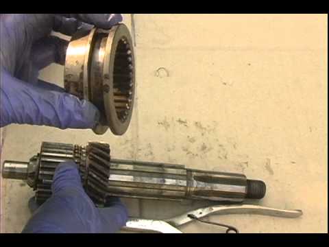 Installaton of the Willys M38a1 Spicer T-90 Primary Input Gear and Main Shaft Assembly.