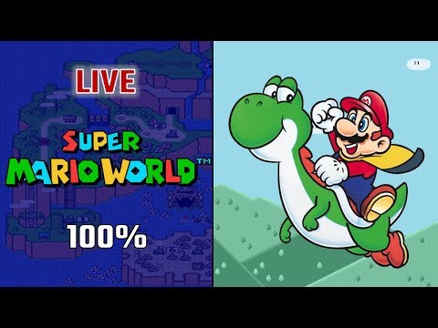 Super Mario World | Live 100% Playthrough (96 Exits)