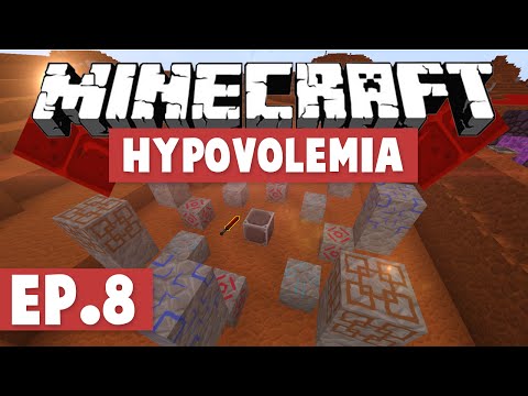 Minecraft Hypovolemia - NETHER FIGHTS & RITUALS! #8 [Modded HQM Pack]