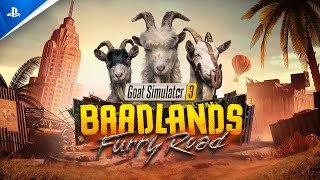 Goat Simulator 3 - Baadlands: Furry Road - Trailer Trailer
