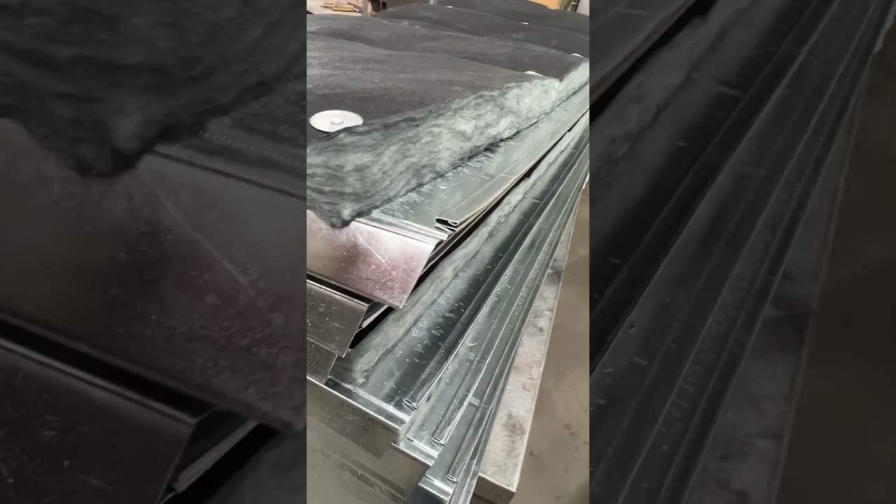 4 pc TDF Duct with Buttonlock seam, 2 inch Duct Liner