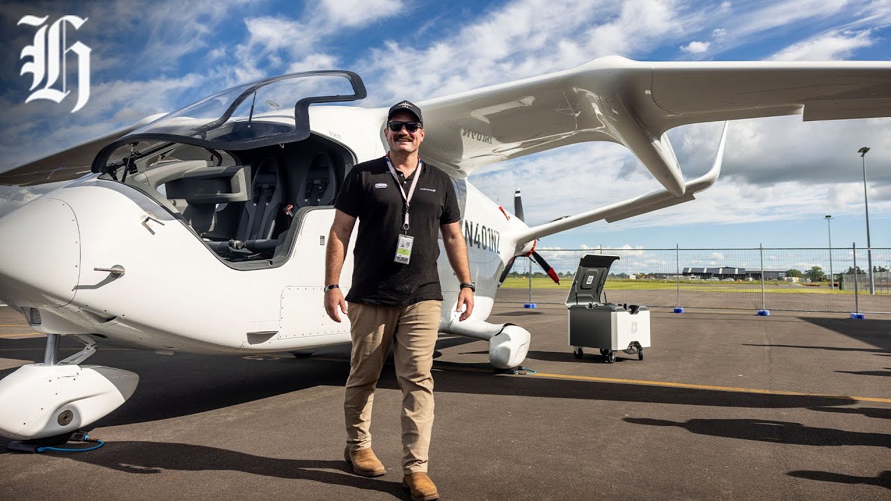 Air NZ begins nationwide test flights of its first electric aircraft