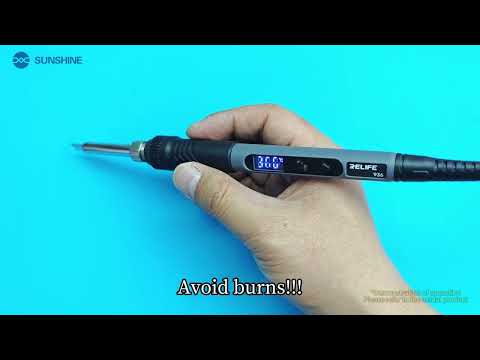 RELIFE 936 Intelligent Digital Display Soldering Iron | Operating Instructions