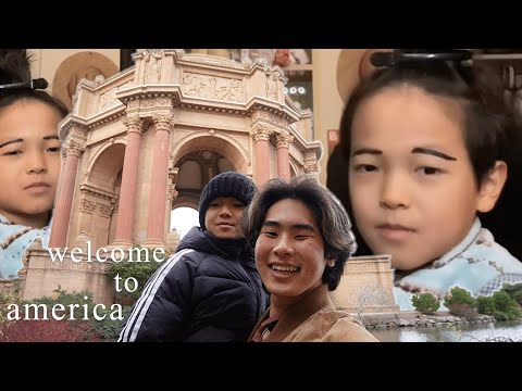 My Korean cousins visit America...