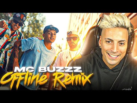REACCIONANDO a MC Buzzz - Offline Remix [feat Nickzzy, Lucho SSJ, Israel B, Franux BB & Bhavi]