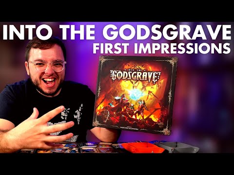 Tablenauts:  Into The Godsgrave Board Game Prototype Review 