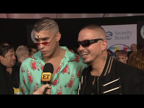 AMAs 2018: Why J Balvin and Bad Bunny Are 'So Grateful' for Cardi B (Exclusive)