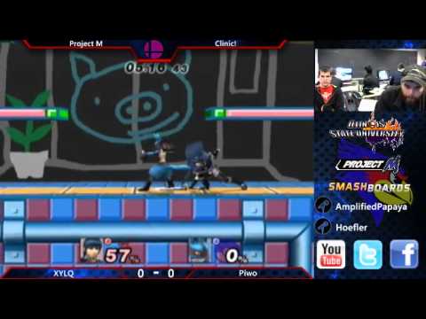 [Smash Clinic] Project M - XYLQ (Marth) vs Piwo (Lucario)