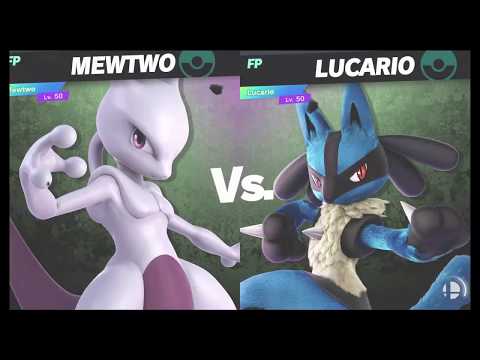 Super Smash Bros Ultimate Amiibo Fights   Request #10149 Mewtwo vs Lucario