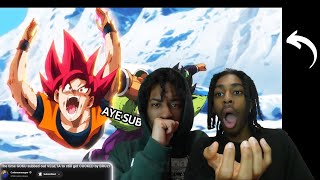 The time GOKU subbed out VEGETA to still get COOKED by BROLY | Reaction!