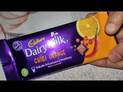 Cadbury Dairy Milk Chilli Orange REVIEW - Taste, Pricing, | New Flavour | Best Chocolates 2021?