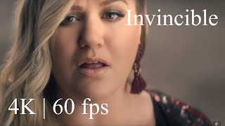 Kelly Clarkson - Invincible ( Official Video 4K | 60 fps )