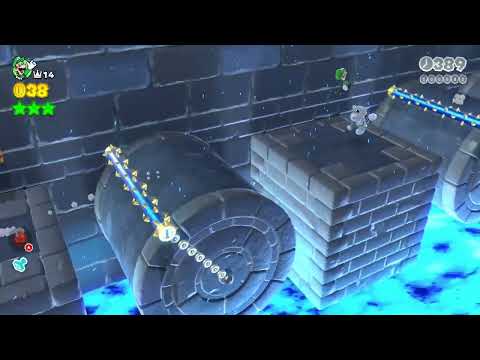 Super Mario 3D World (Switch) 7-4 Speedrun - Time: 18 (Former WR)