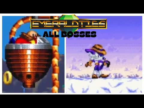 Sonic The Hedgehog Emerald Ties (SAGE 21 Demo) - ALL BOSSES