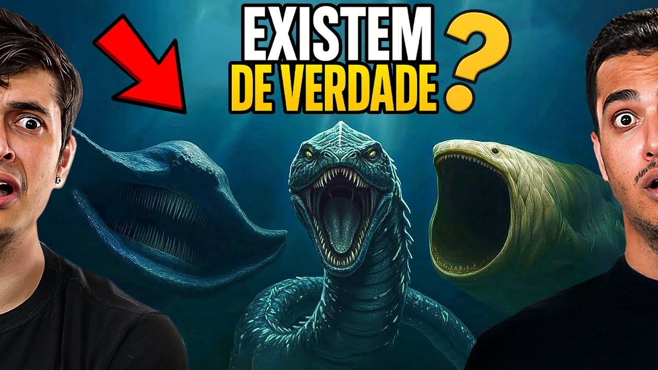 20 MAIORES MONSTROS MARINHOS que vão TIRAR SEU SONO