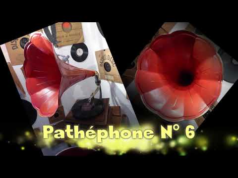 Phonographe Pathéphone n° 6