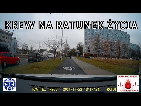 Karetka na Sygnale Alarmowo Krew Na Ratunek
