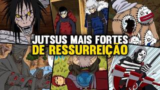 OS 10 JUTSUS DE RESSURREIÇÃO MAIS PODEROSOS DE NARUTO