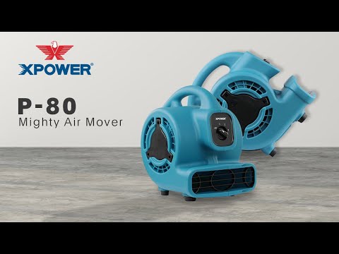 XPOWER P-80 600 CFM Multi-Purpose Mini Mighty Air Mover
