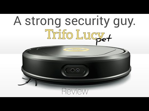 My MOST POWERFUL ROBOT yet comes with a SECURITY CAM! Trifo Lucy pet review | RoboVacCollector