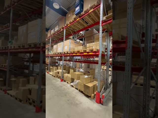 1344179 Pallställ / Stallage från Brännehylte 9 sektioner à ca 25 meter