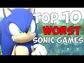 Top 10 Worst Sonic Games! - Diamond Bolt