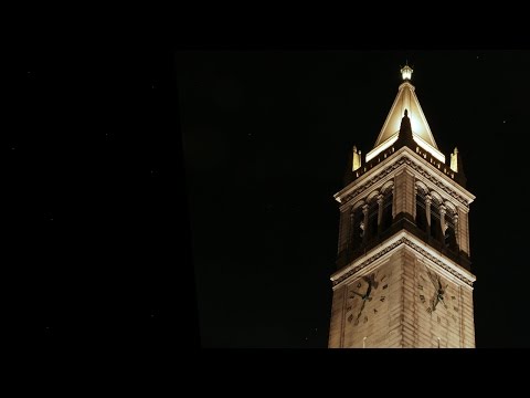 UC Berkeley Architectural Clock Light & Music Show (1-minute version)