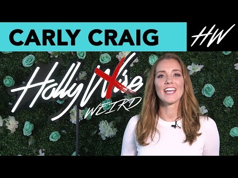 WEIRDEST moments with "Sideswiped" star Carly Craig!! I Hollywire