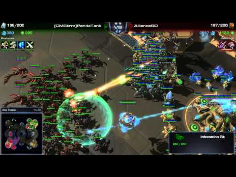 SC2 - Daily Masters - PvZ - SortOf vs PandaTank