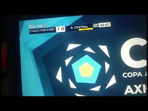 copa argentina siguiendote chaco for ever  1 - 0 rosario central