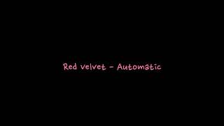 Red Velvet - Automatic 1시간