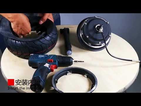 How to Replace a Tyre on 10-inch Wheel Electric Scooter
