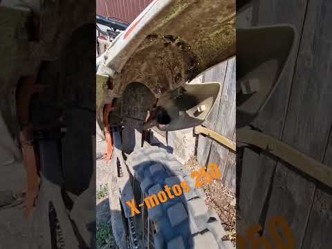 X motos na serwis wydechu a wydech w plecaku